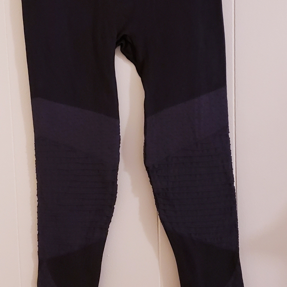 Spanx Leggings Xs/Tp Double Layer Shaping Waistba… - image 8